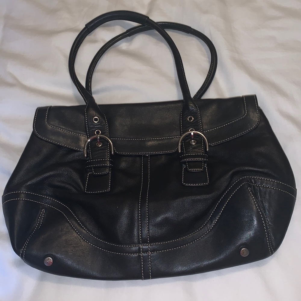Coach Hampton Soho Flap satchel 9636